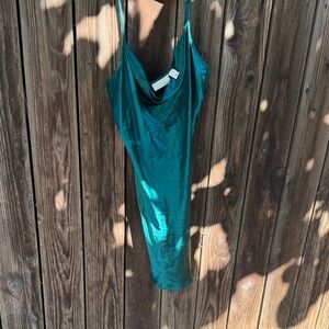 Victoria's Secret Vintage Teal Satin Lingerie